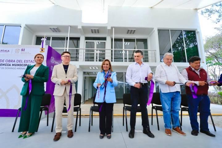 Inauguró Gobernadora nueva presidencia municipal de Muñoz de Domingo Arenas