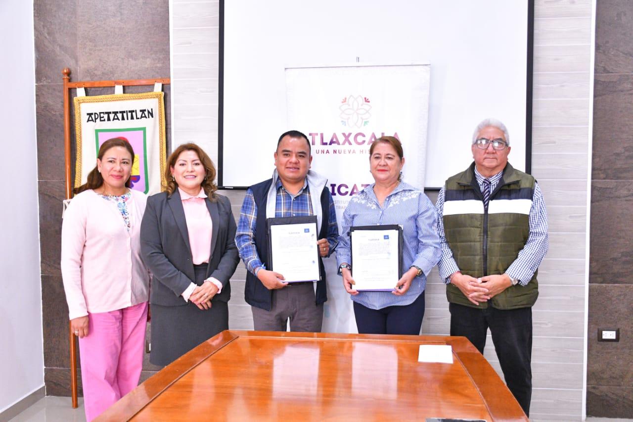 Ángelo Gutiérrez firma convenio con el Instituto de Capacitación para el Trabajo
