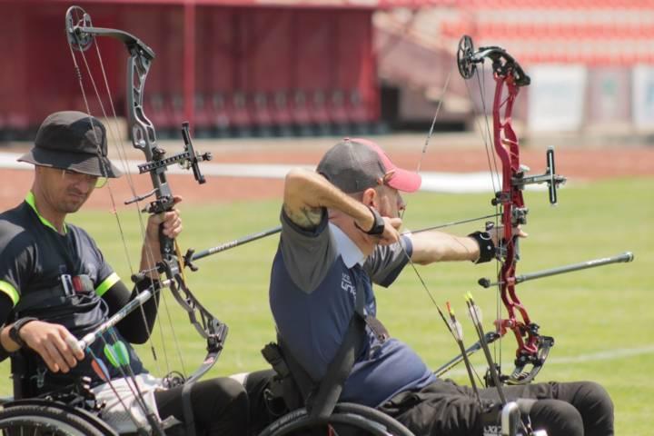 Inician prácticas libres de los atletas paralímpicos de tiro con Arco 