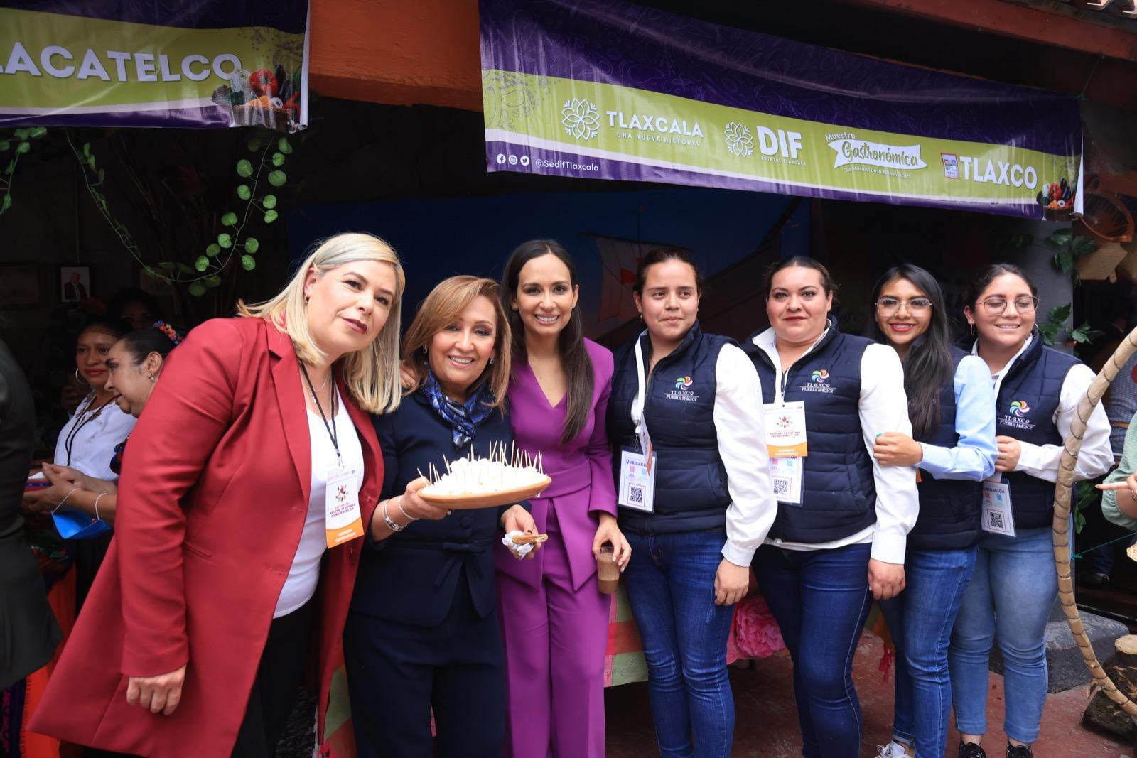 La riqueza gastronómica de Tlaxcala, presente en el encuentro nacional de sistemas municipales DIF 
