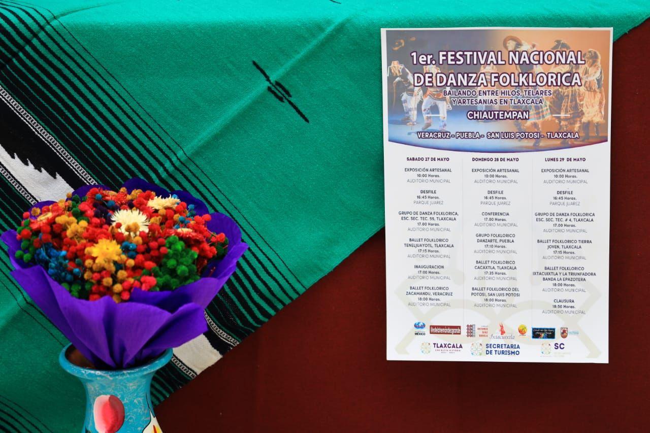 Albergará Chiautempan Primer Festival Nacional de Danza Folklórica
