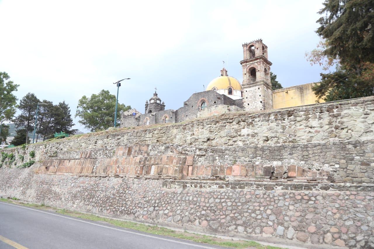 ¿Sabías que debajo de la iglesia de Tizatlán se encuentra el antiguo Palacio de Xicohténcatl?