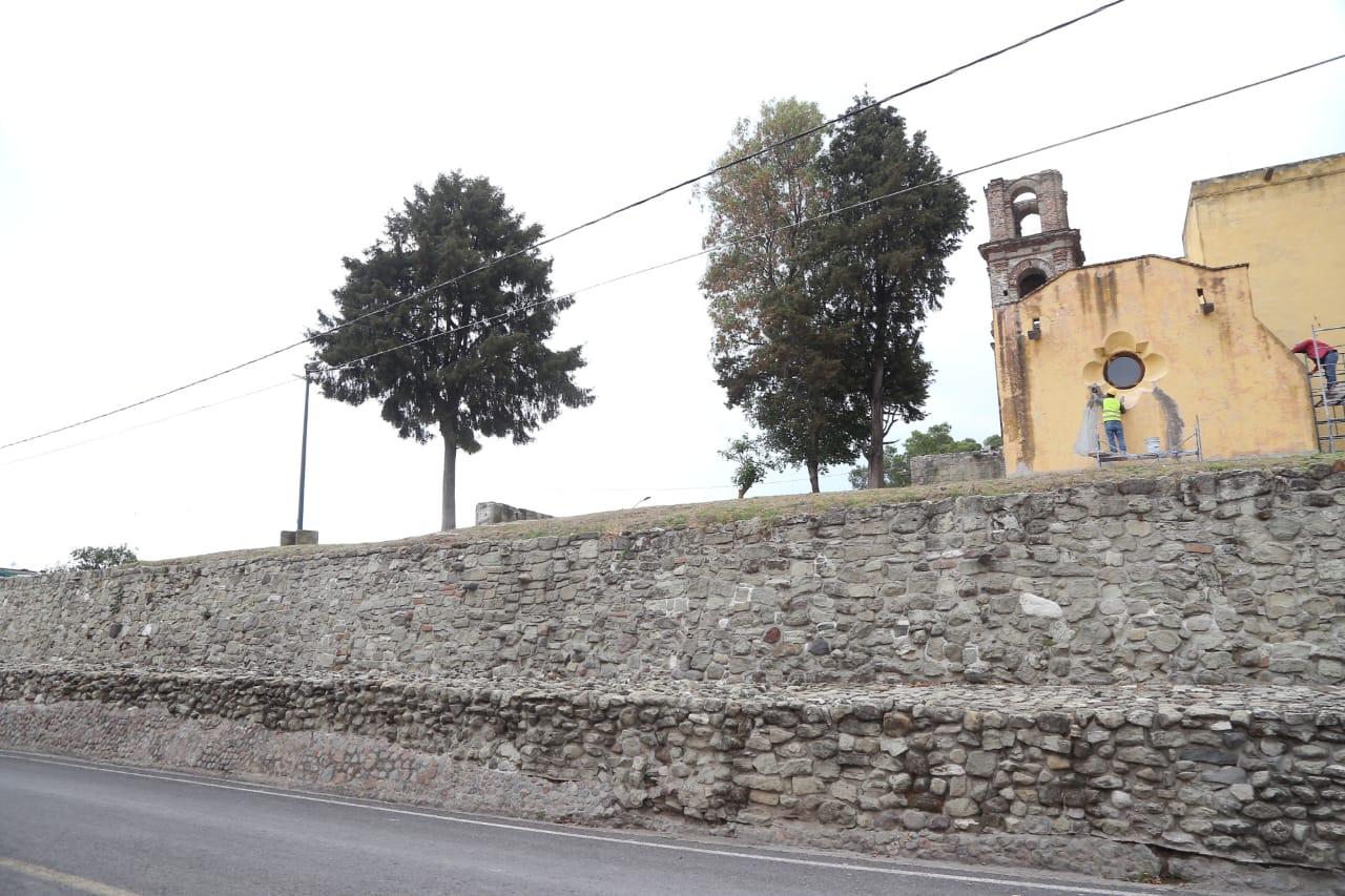¿Sabías que debajo de la iglesia de Tizatlán se encuentra el antiguo Palacio de Xicohténcatl?