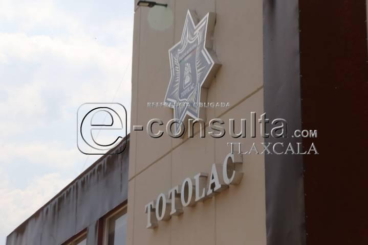 Vandalizan instalaciones de la Policía Municipal de Totolac 
