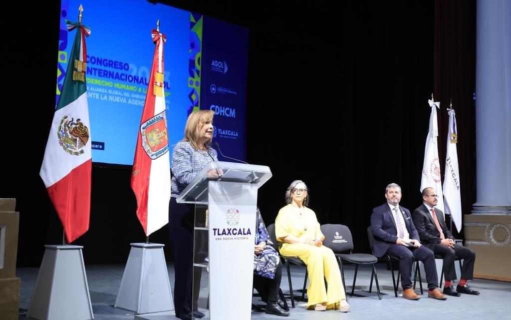 Inauguró Gobernadora Lorena Cuéllar Congreso Internacional Agol 2023 