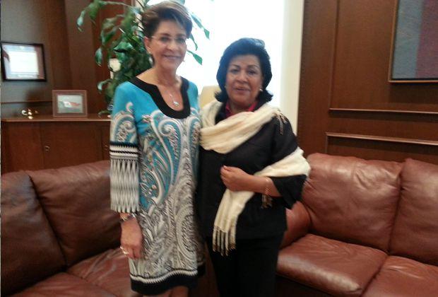Visita de Martha Palafox Gutierrez a la Secretaría de Salud‏