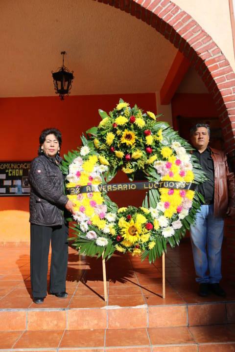 Conmemora Texoloc Aniversario Luctuoso de Chon Pérez