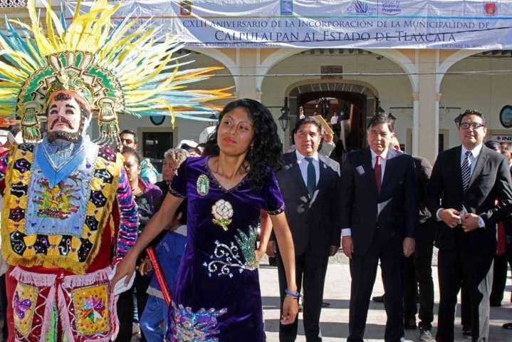 Día de fiesta por CXLII aniversario de incorporación de Calpulalpan a la entidad