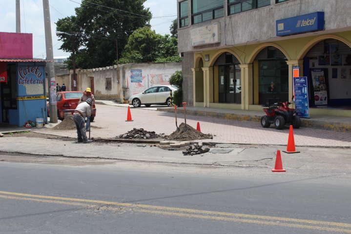 La Dirección de Servicios Municipales inicia reparación en calles de la comuna