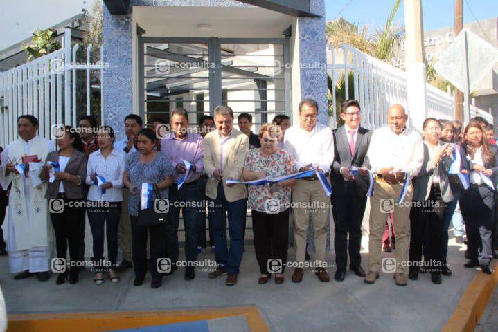 Cano Coyotl entregó nuevas oficinas del Registro Civil en SPM