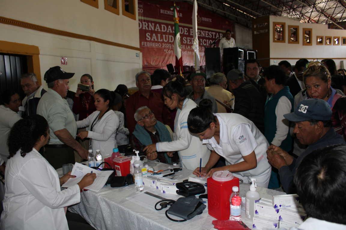 Exitosas  Jornadas de Bienestar,  Salud y Servicios en Xaloztoc 