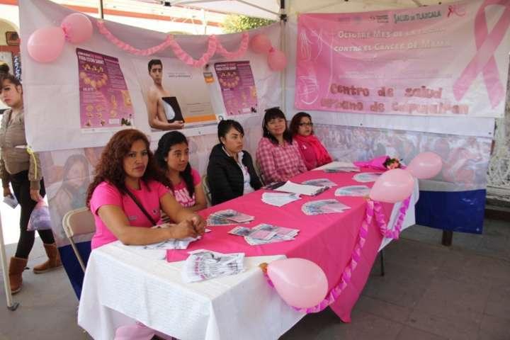 Conmemora Calpulalpan mes contra el cáncer de mama