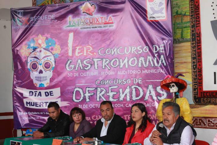 Alcalde alista 1er concurso de Gastronomía y ofrendas para el Día de Muertos