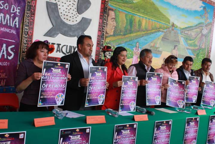Alcalde alista 1er concurso de Gastronomía y ofrendas para el Día de Muertos