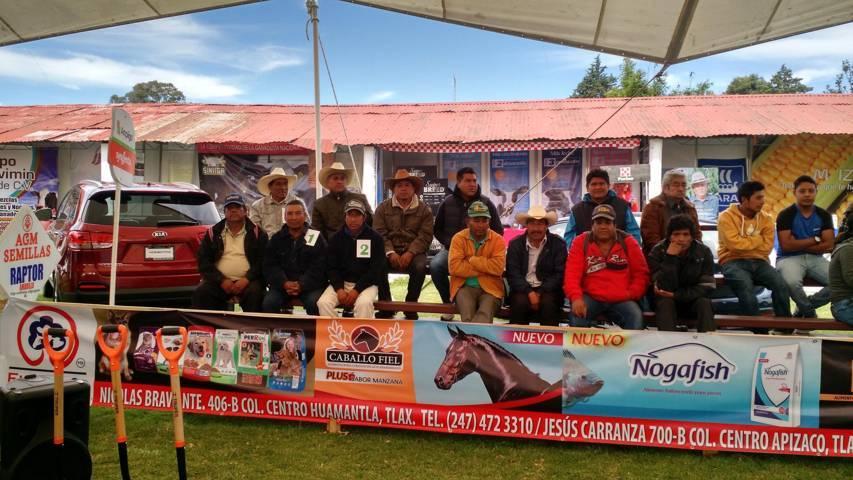 Agricultores de San Pablo del Monte, compiten en "La Mula más Chula" Huamantla 2017