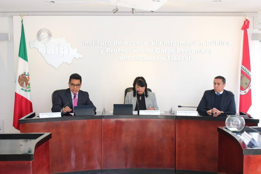 Consejo General del IAIP Tlaxcala, ratifica a Maribel Rodríguez como Comisionada Presidenta 2023-2024