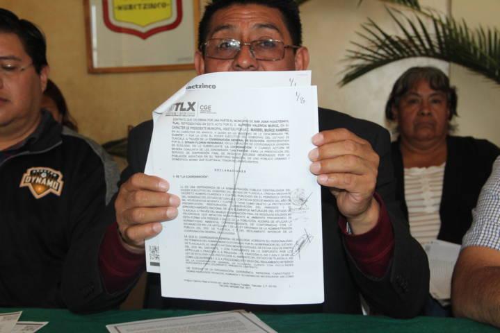 Ayuntamiento desconoce a su síndico por buscar desestabilizar el municipio