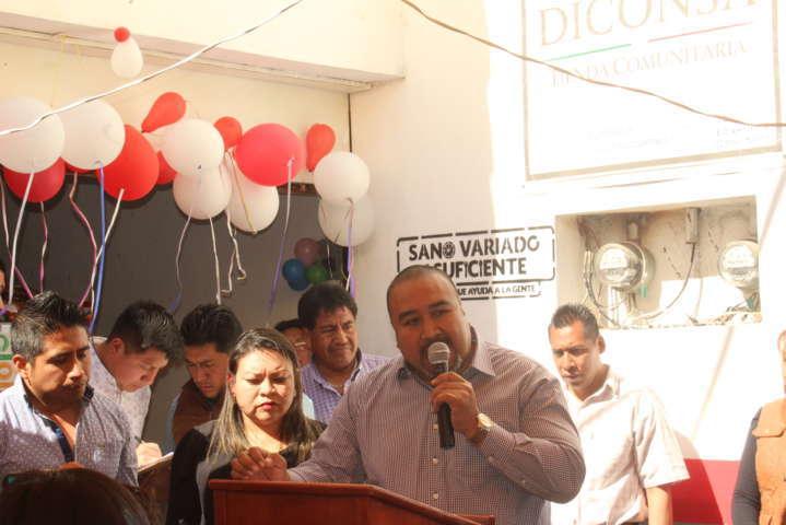 Badillo Jaramillo entrega tienda comunitaria a la ciudadanía