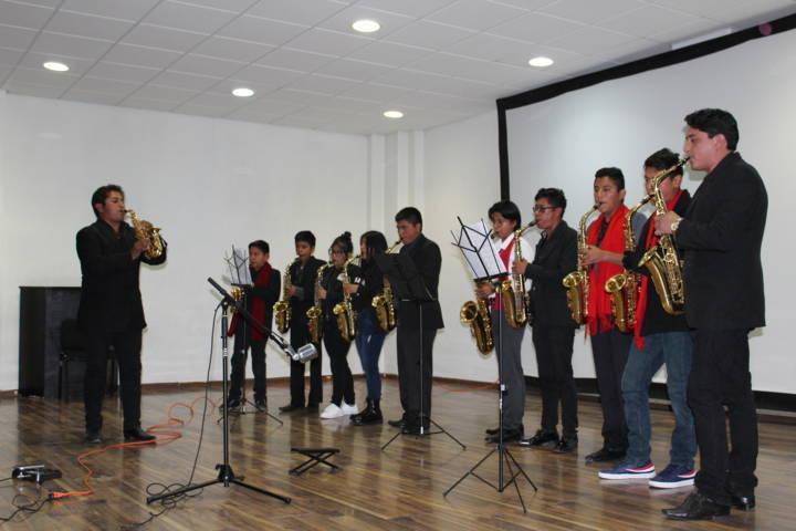 Escuela de música “Manuel Ponce” de SPM cerró con un concierto