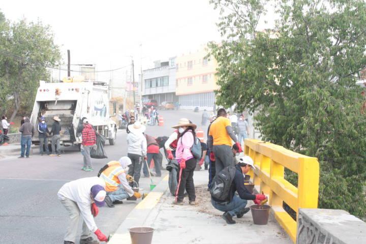 Ayuntamiento de San Pablo del Monte lleva a cabo la Séptima Jornada de Limpieza