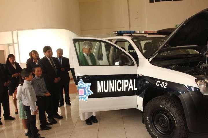 Alcalde refuerza la seguridad del municipio con nuevas patrullas