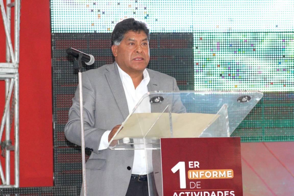 Rinde Vicente Morales primer informe de actividades como legislador