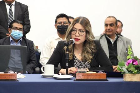 Dice Mónica Sánchez que la Secretaría de Infraestructura debe ser la más transparente