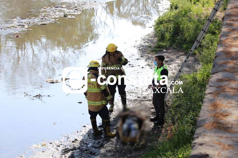 Muere hombre al caer al río Zahuapan en la zona de Artesanías 