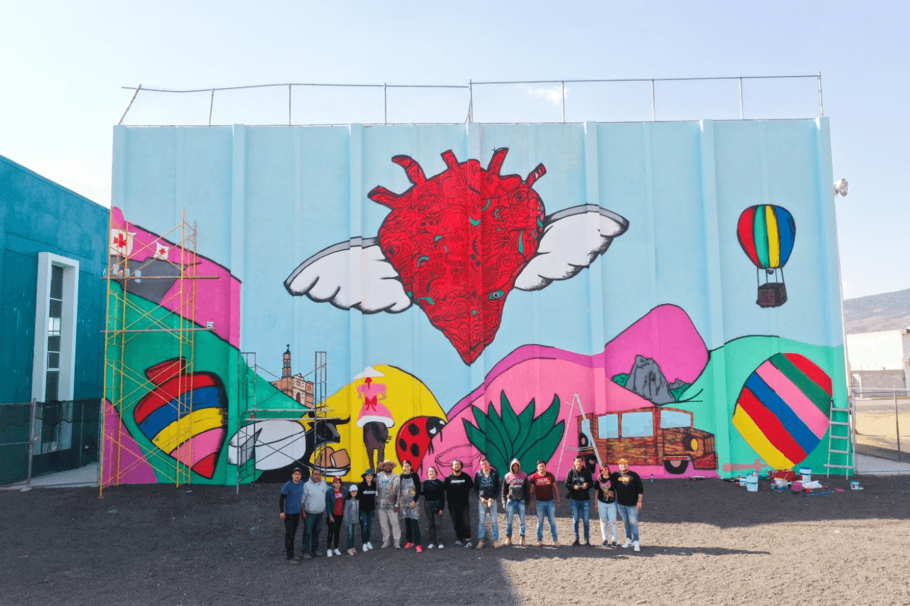 “El mural más grande de Tlaxcala, está en Tlaxco”: Diana Torrejón Rodríguez 