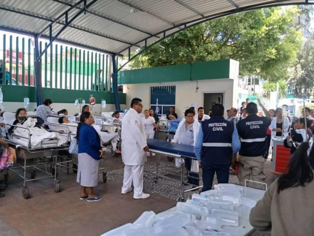 Psicosis en el Hospital General de Tlaxcala por sismo