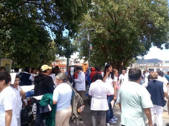 Psicosis en el Hospital General de Tlaxcala por sismo