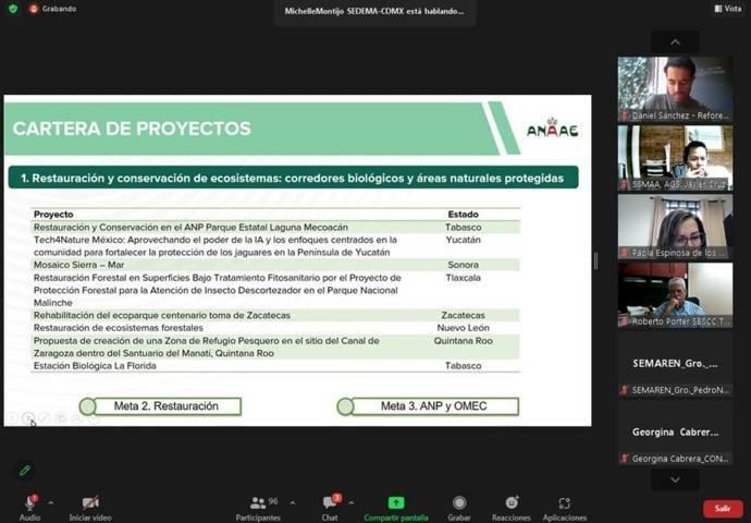 Participa Gobierno de Tlaxcala en la presentación de la cartera de proyectos de la ANAAE
