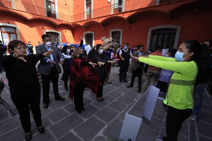 Pone en marcha Gobernadora Lorena Cuéllar programa “PREVEDIF” dirigido a servidores públicos 