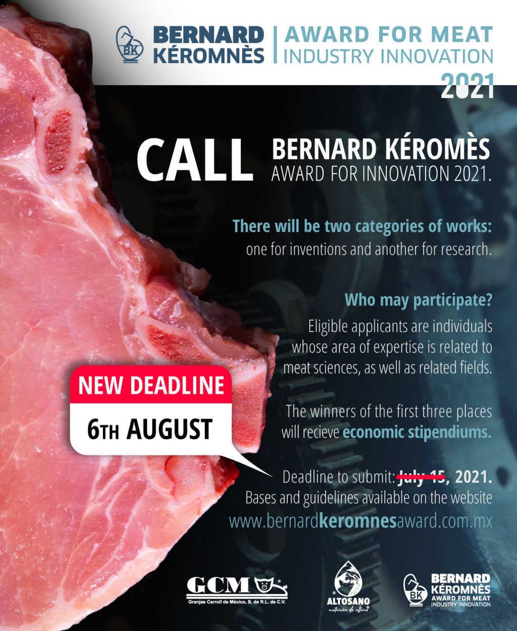 Se amplia fecha para participar en el “Premio A La Innovacion Bernard Kéromnès”