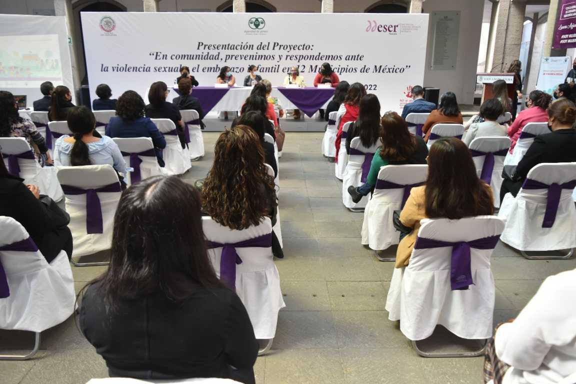 Coadyuva Lorena Ruiz con colectivas para erradicar la violencia sexual y el embarazo infantil 