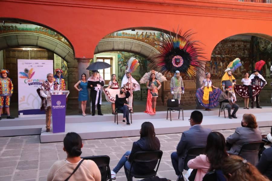 Presentan Carnaval de Tlaxcala 2023