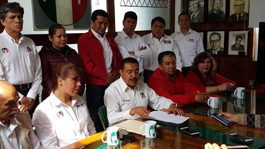 Después de tres días, se solidariza el PRI Tlaxcala con los afectados del sismo