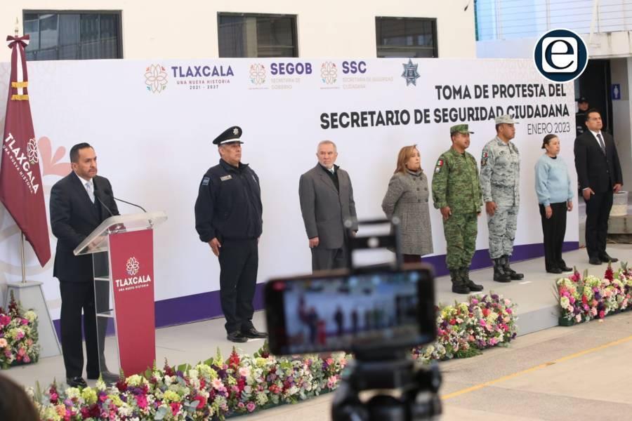 Ramón Celaya Gamboa, es el nuevo titular de la SSC Tlaxcala 
