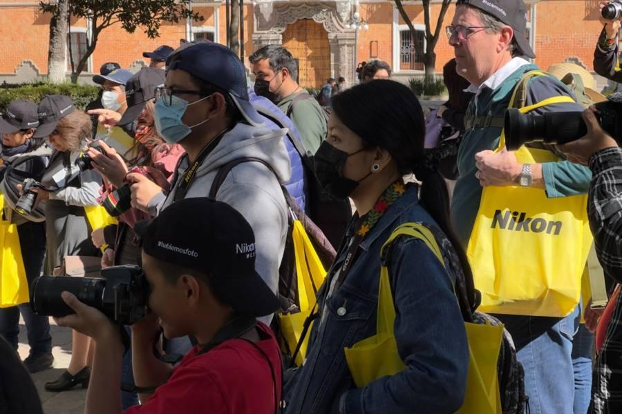Realiza “México en una Imagen” y Nikon, caminata fotográfica en Tlaxcala 