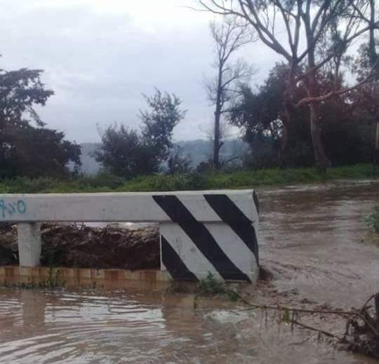 Se desborda río en Tezoquipan que pasa por Panotla