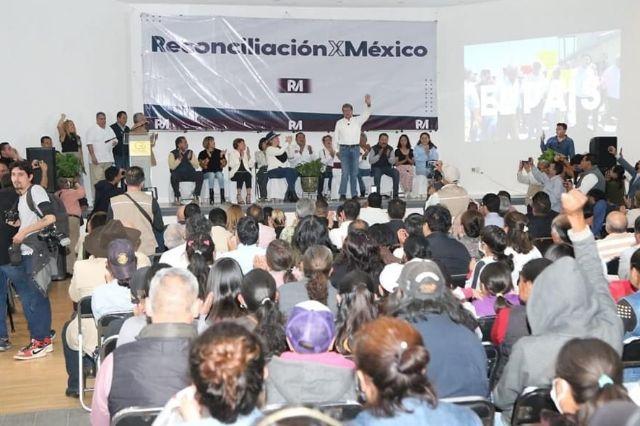 Puro cascajo y resentido convoca Monreal en Tlaxcala 
