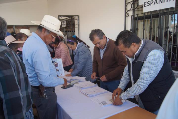 Calpulalpan fue sede de la entrega de más de 5 mil apoyos a productores