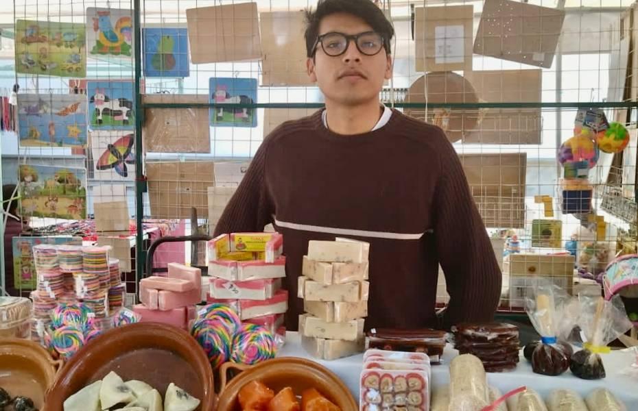 Se multiplican notablemente las ventas de artesanos en Tlaxcala Capital