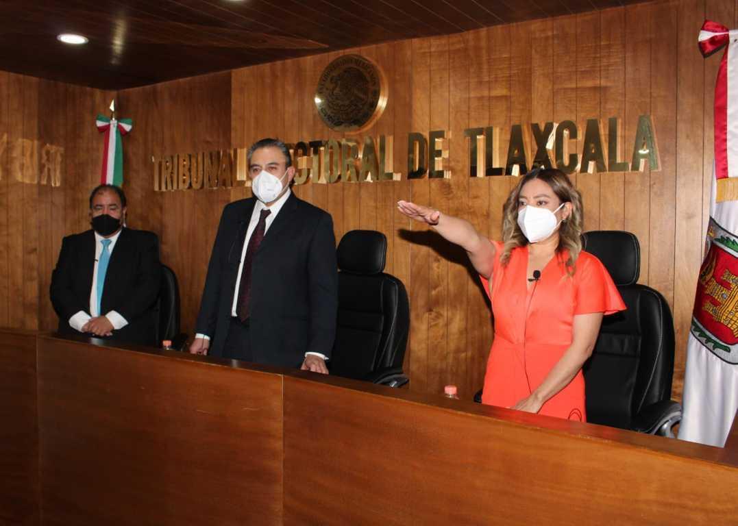 Designa Pleno del TET a Claudia Salvador Ángel como nueva presidenta