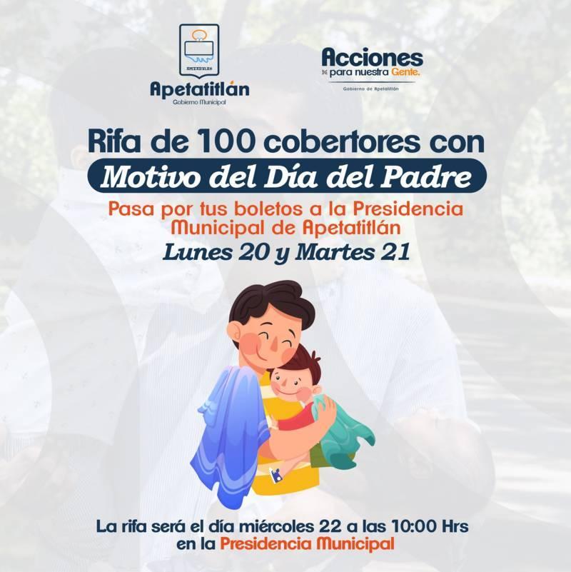 Ayuntamiento de Apetatitlán celebra el Día del Padre 