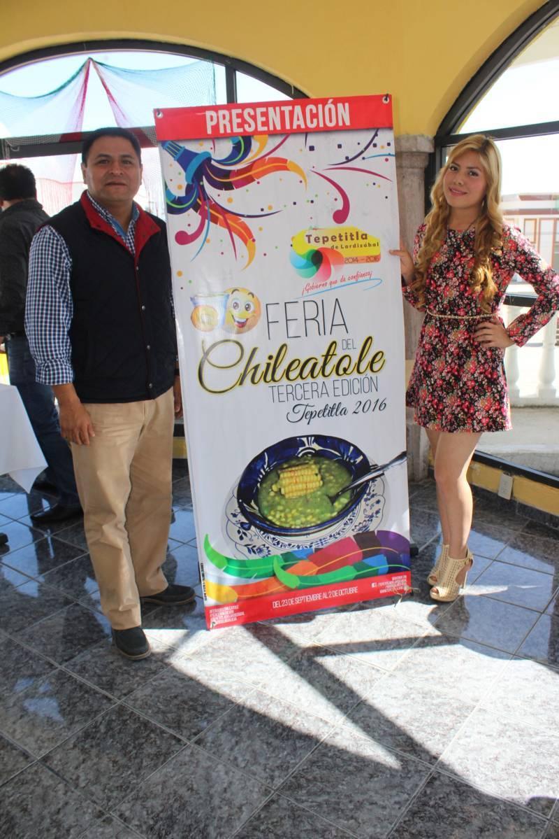 Anuncia alcalde Feria del Chileatole en su tercera edición