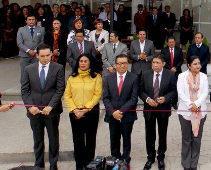 Inauguran en Calpulalpan nuevas instalaciones del TSJE