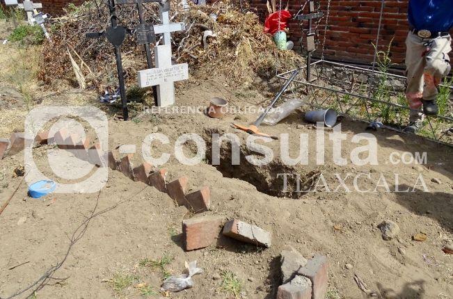 Hasta ocho años de prisión a quienes profanen tumbas: Gobierno de Xicohtzinco.