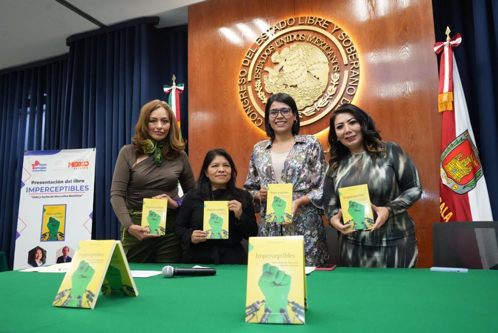 Presenta Diana Torrejón libro “Imperceptibles: Vida y Obra de Marcelina Bautista”