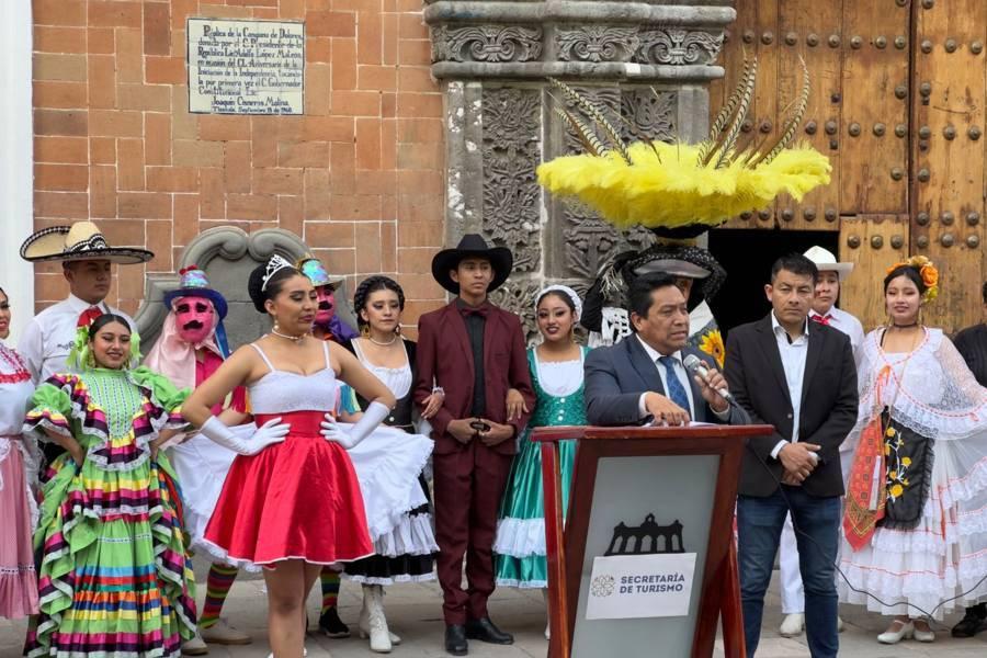 Viajarán 150 bailarines tlaxcaltecas a las olimpiadas nacionales del Folklor 